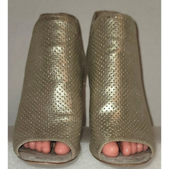 Van Eli Blanch Patino Charm Open Toe Bootie - Size 8.5 - Picture 6 of 12